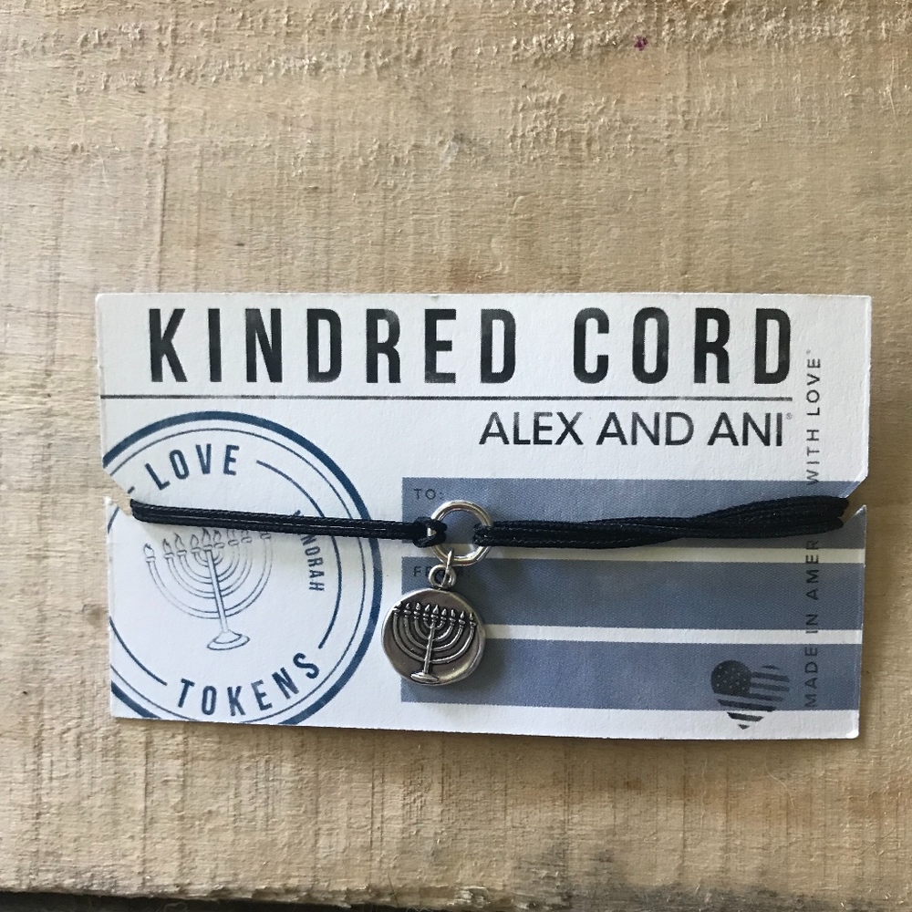 Alex and Ani Menorah Kindred Cord Bracelet